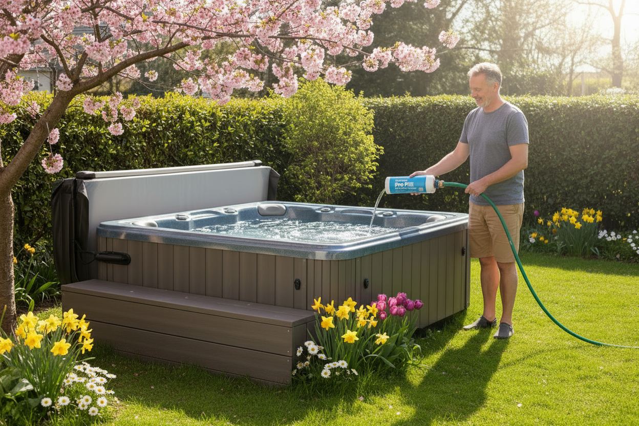 Spring Hot Tub Water Change: How to Drain, Refill & Start Fresh