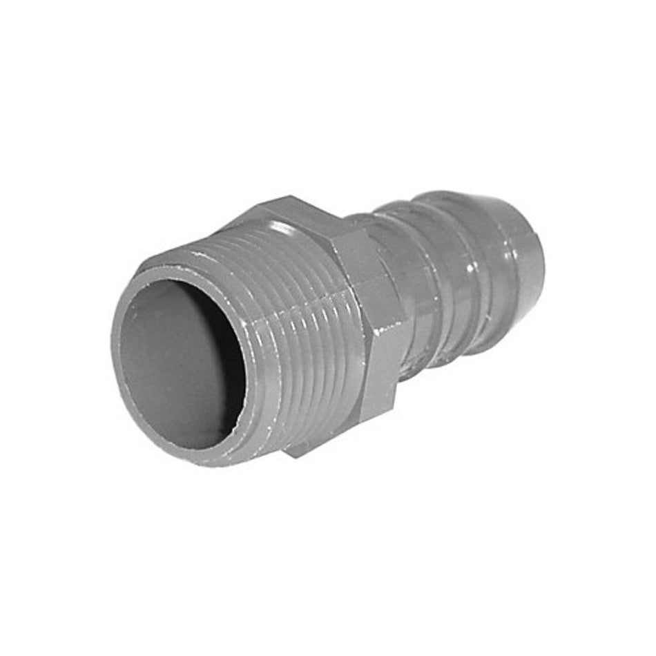 PVC Insert Fitting Male Adapter - 3/4" Barb x 3/4" MPT