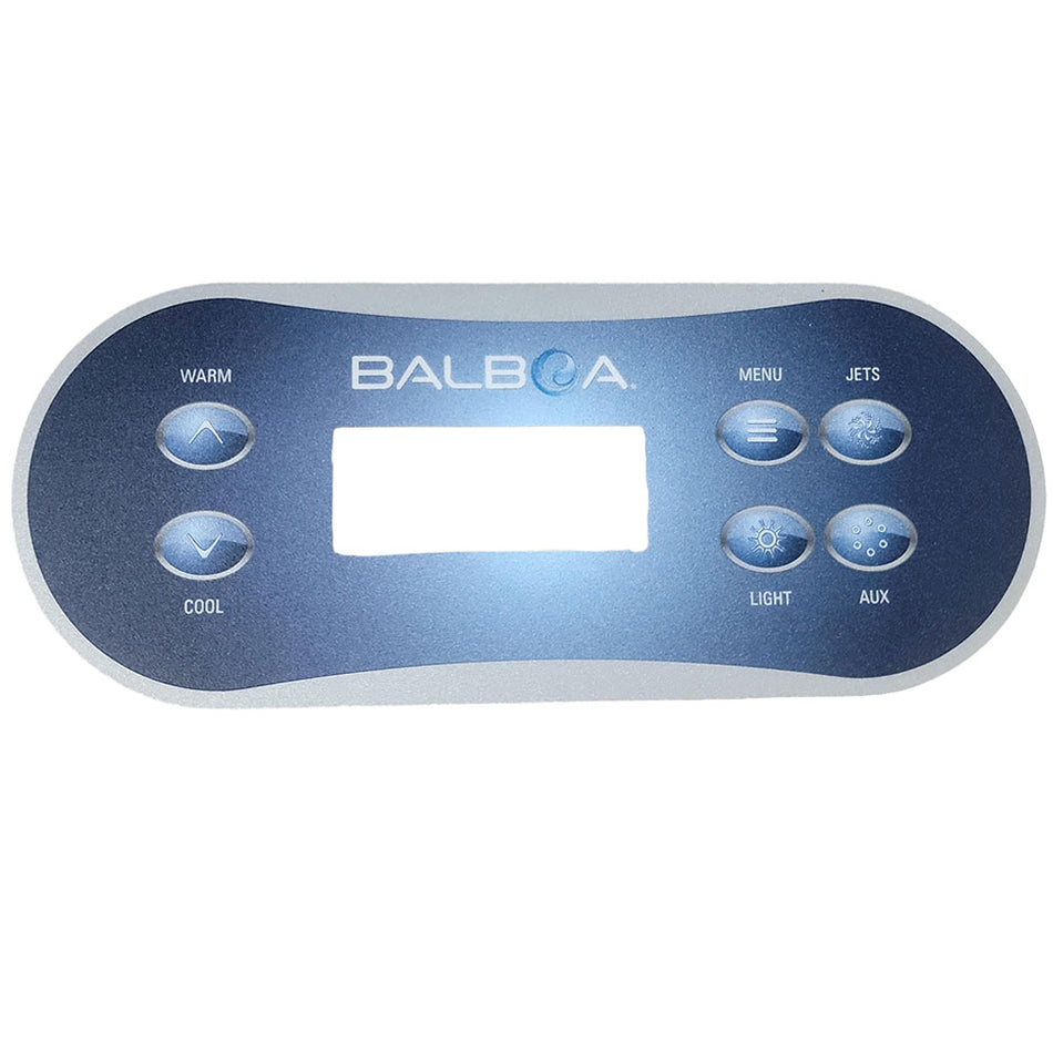 Balboa TP500 Spa Control Panel Overlay