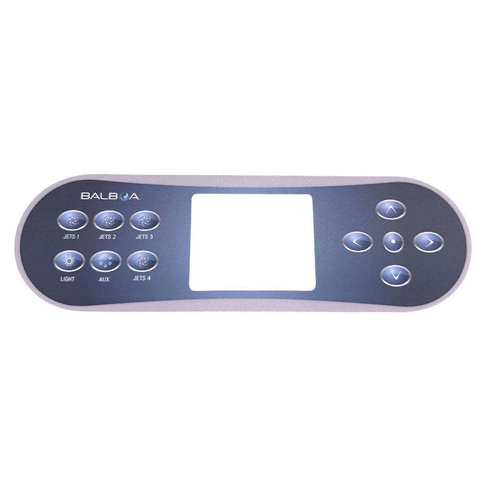 Balboa TP700 Spa Control Panel Overlay - J,J,J,L,A,J