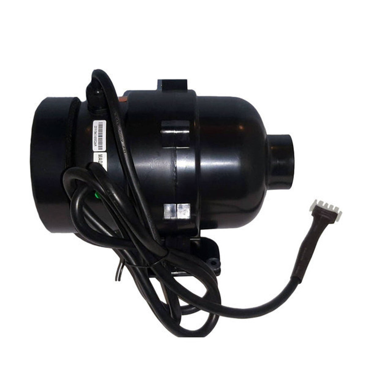 Hot Tub Air Blower 240V, 3.3 Amps with power cord and connector for spa use.