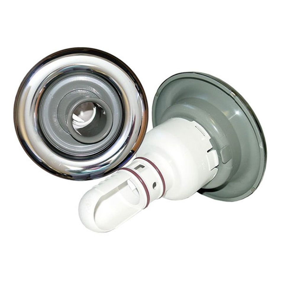 Waterway 5" Directional Adjustable Whirlpool Jet - Grey - S/S