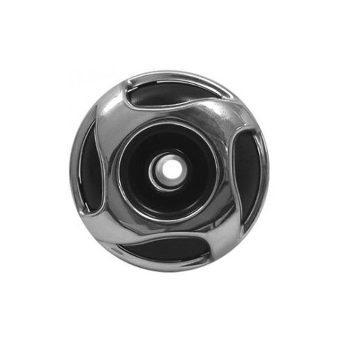 Waterway Threaded 2-5/16" Directional Jet - SS/Black Swirl