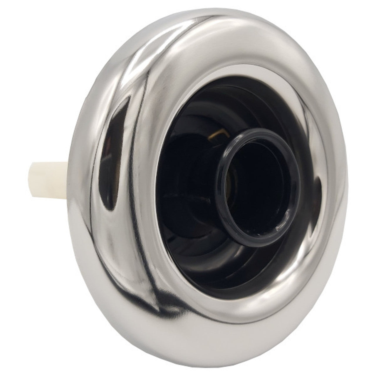 Waterway Threaded 3-3/8" Jet - Black/Stainless Steel