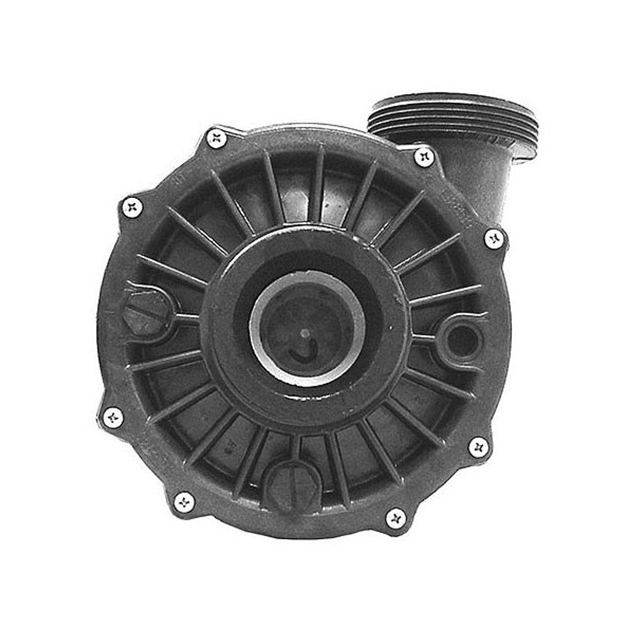 Waterway High-Flow 3 HP Wet End, 48 Frame 2" Intake and Discharge