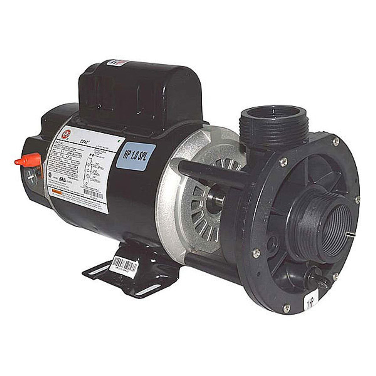Waterway 2HP 2 Speed 48 Frame 240 Volt Pump 1.5" in-out, center discharge
