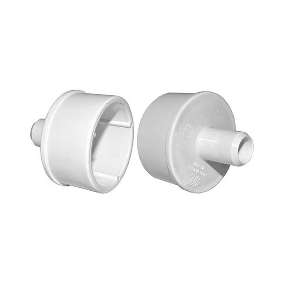 PVC Barb Adapter - 1-1/2" Spigot x 3/4" Smooth Barb