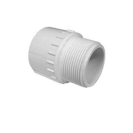 PVC Male Adapter - 1-1/2" Slip x 1-1/2" MPT