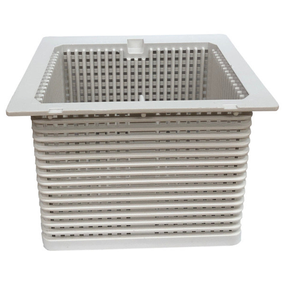 Waterway Square Filter Skimmer Basket - White