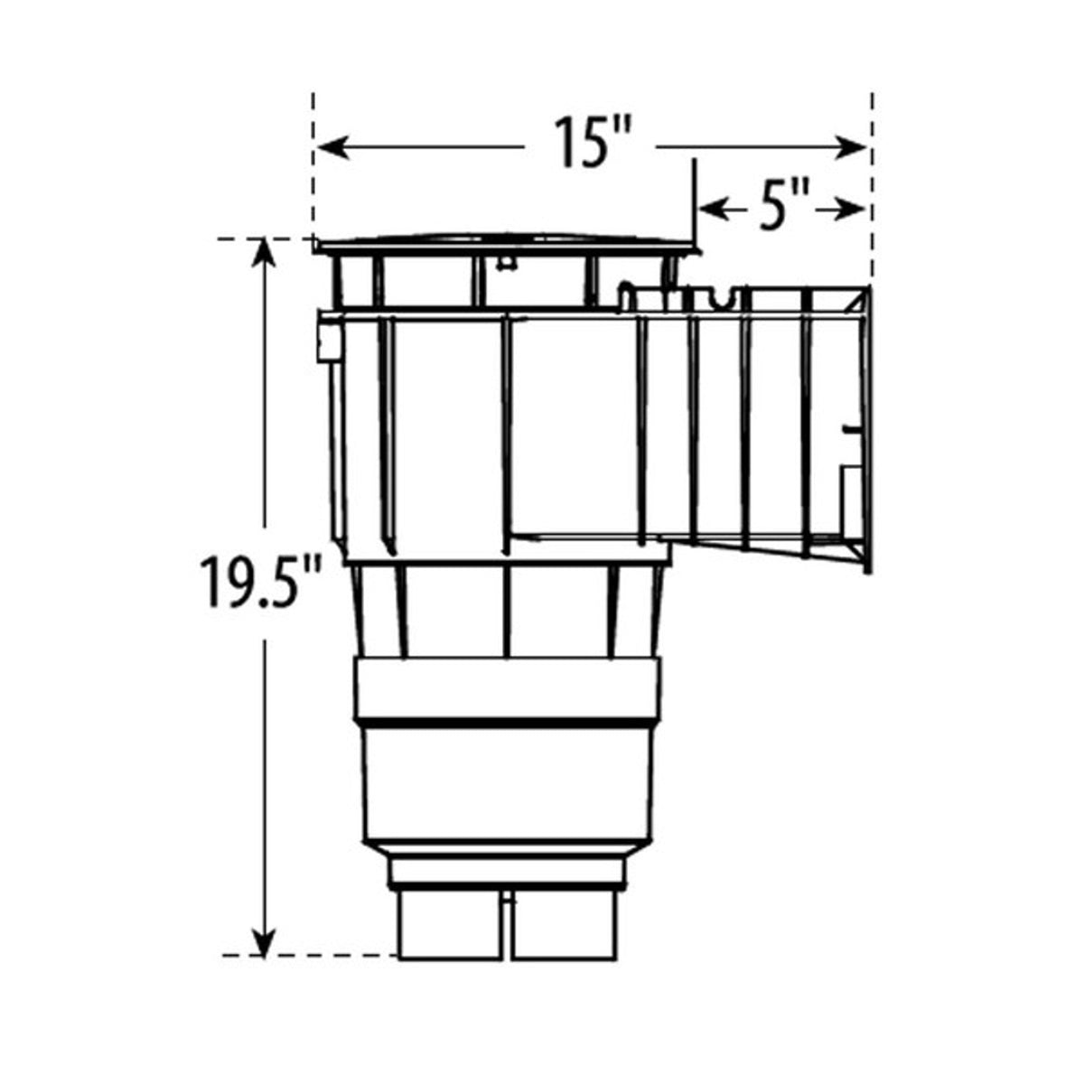 Waterway Renegade Gunite Skimmer