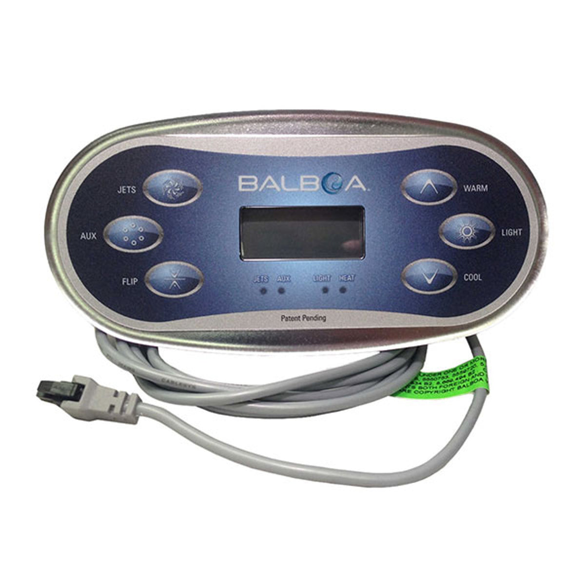 Balboa TP600 6 Button Topside With Overlay 55673 