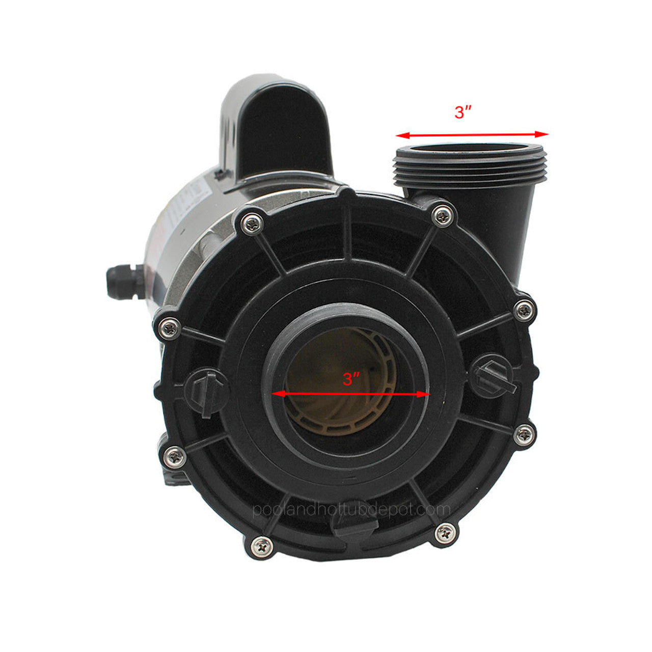 LX Hot Tub Pump, 56WUA300 intake and discharge