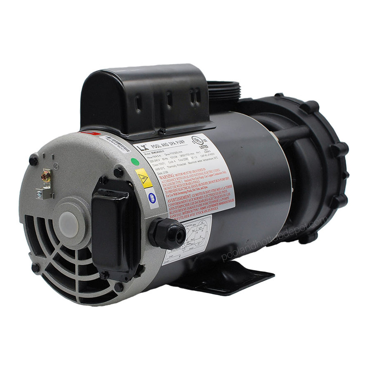 LX hot tub pump, 4HP 2 speed, WUA400