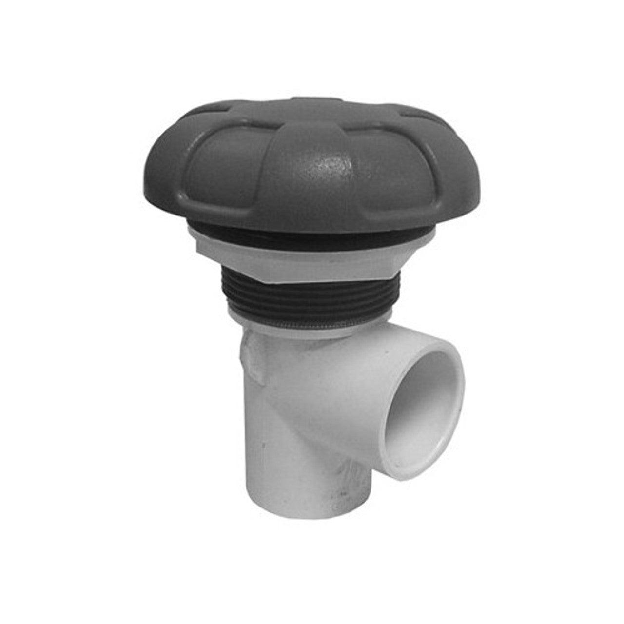 600-3617 Waterway Diverter Valve 1", 6 Spoke Grey