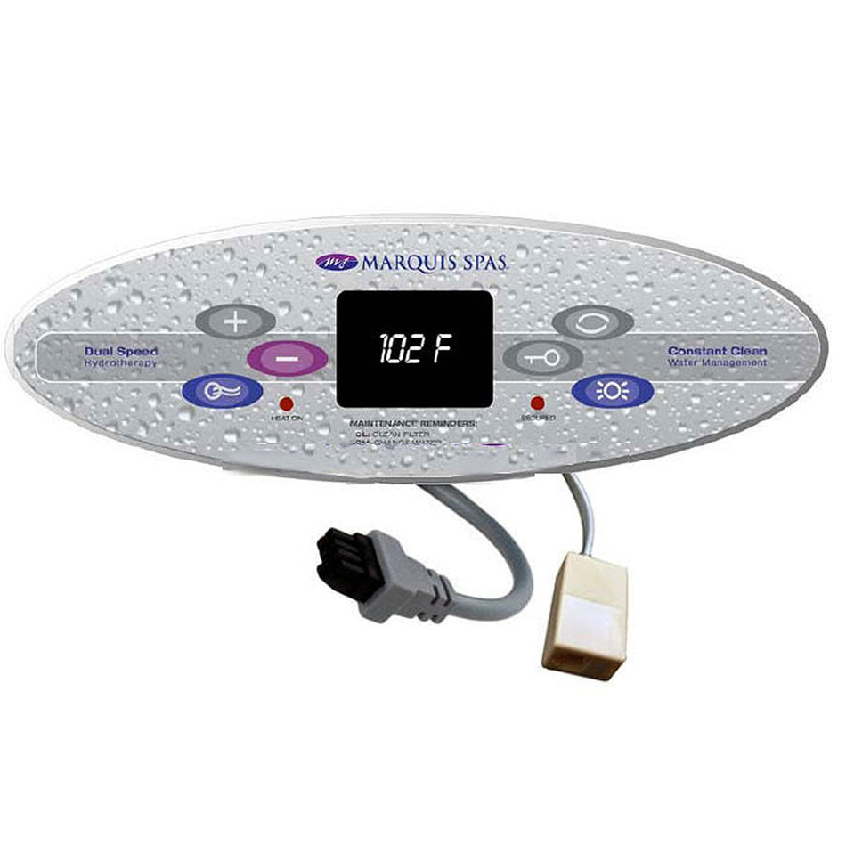 Marquis Spas Topside Control 650-0523 With Overlay (2003 Only)