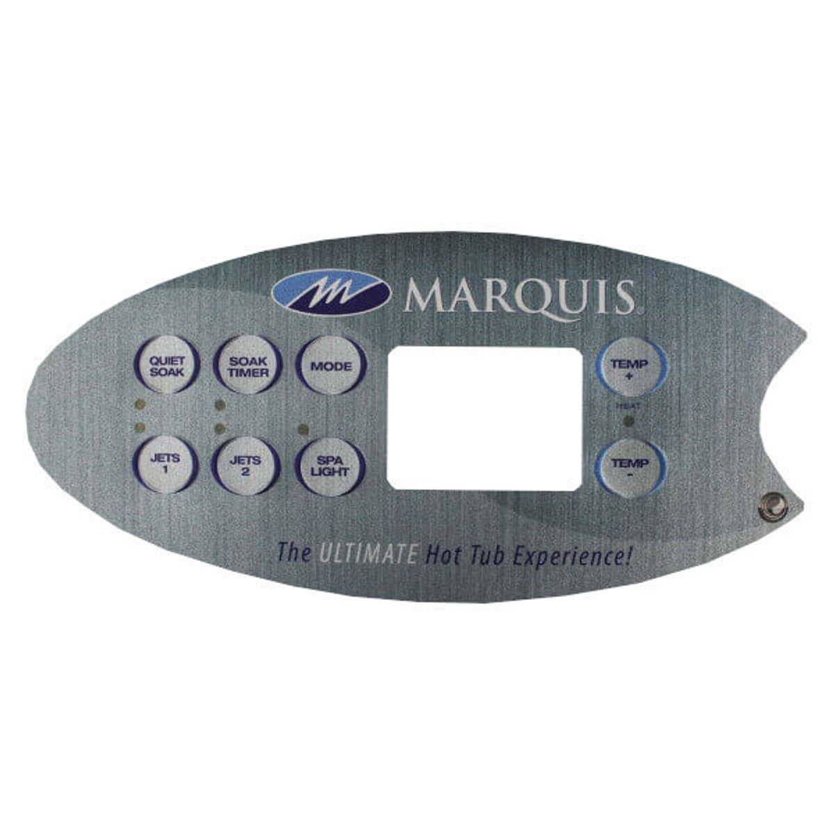 Marquis Spas 8 Button Topside Overlay