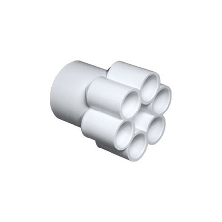 Waterway Manifold 2" S x (6) 1/2" S Ports