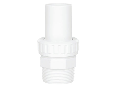 90° Elbow Quick Connect, 1-1/2" male pipe thread by bard end.