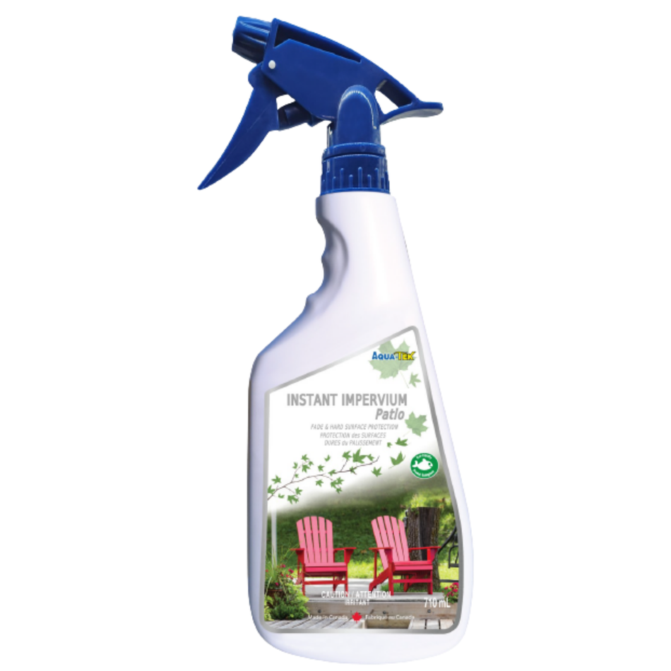 Instant Impervium - Patio spray bottle for protecting and restoring outdoor surfaces from Aqua-Tek Inc.