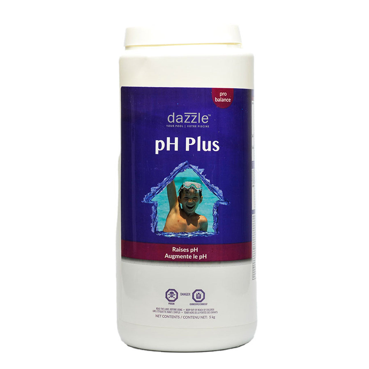 Dazzle Pool pH Plus - 5kg