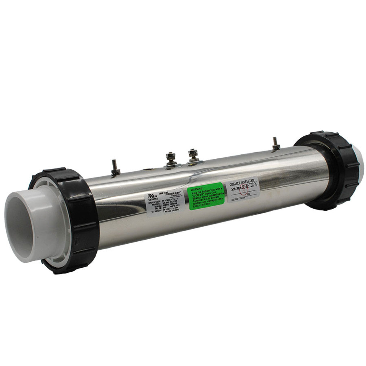 Coast Spas 3 inch x 15 inch heater, 5.5 kw