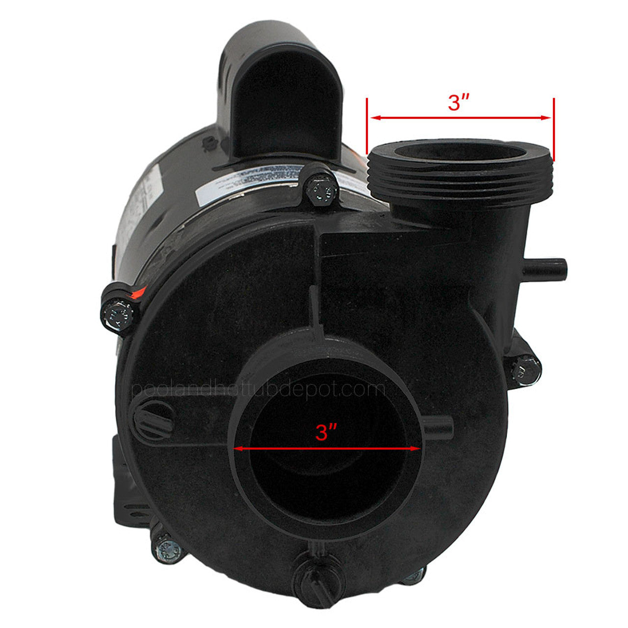 3.0 HP 240V Ultimax Side Discharge Pump, 56fr, 2sp thumbnail 8