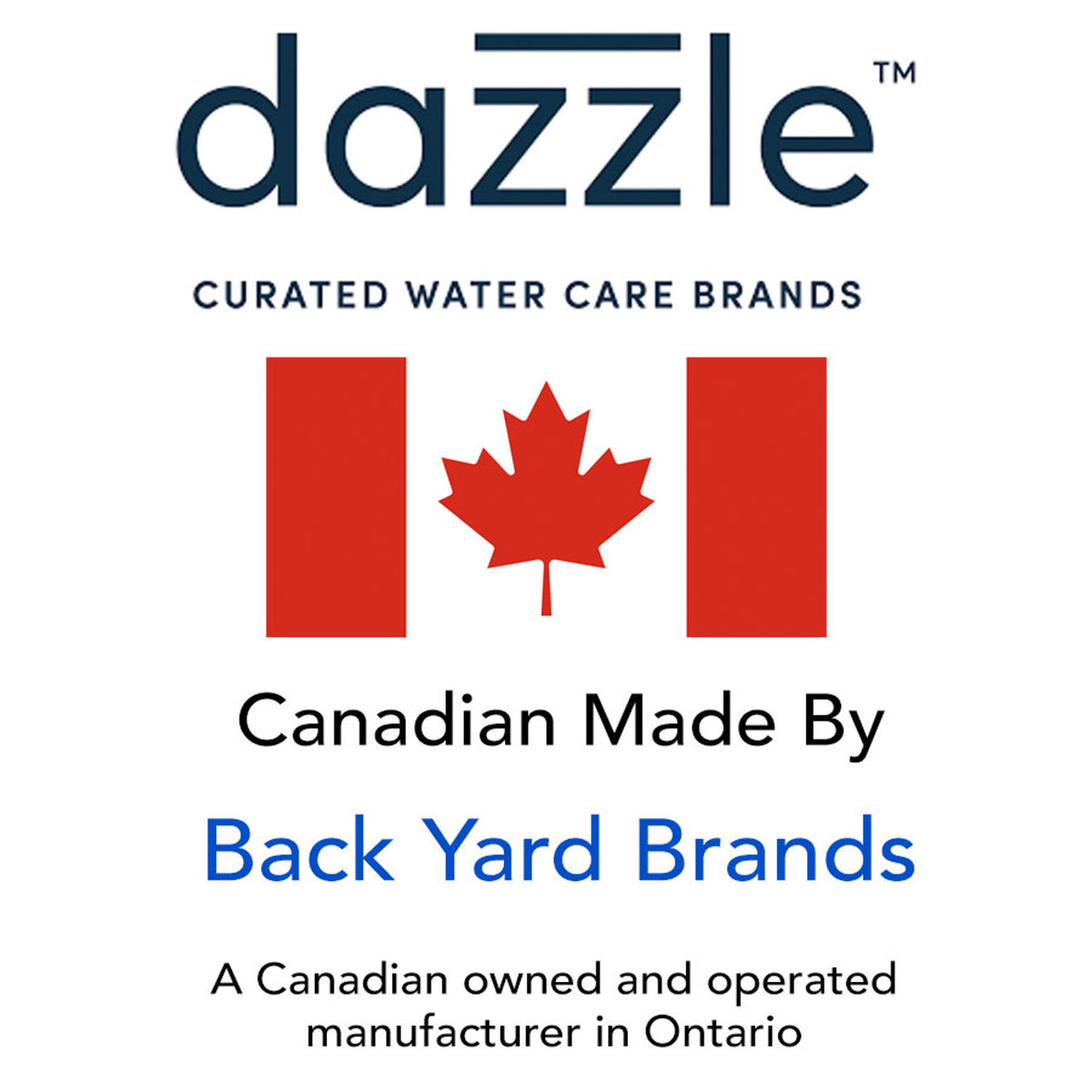 Canadian made pool and hot tub chemicals