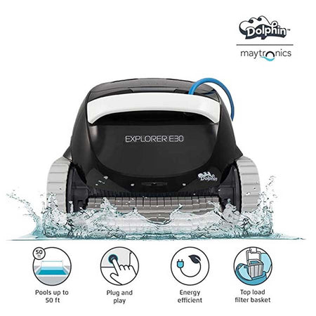 Dolphin Explorer E30 Robotic Pool Cleaner