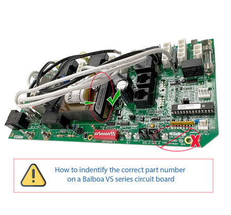 Balboa 22972 VS500Z circuit board