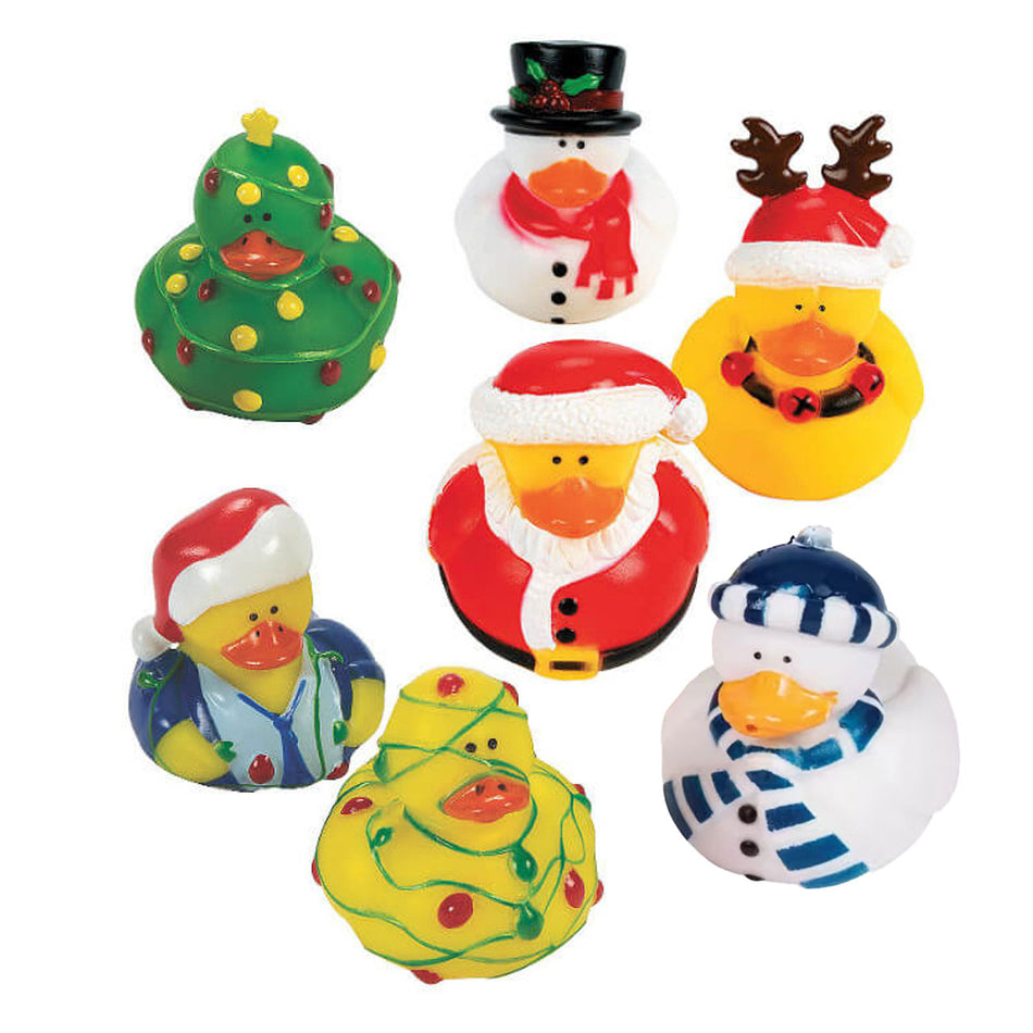Holiday Mini Rubber Duck
