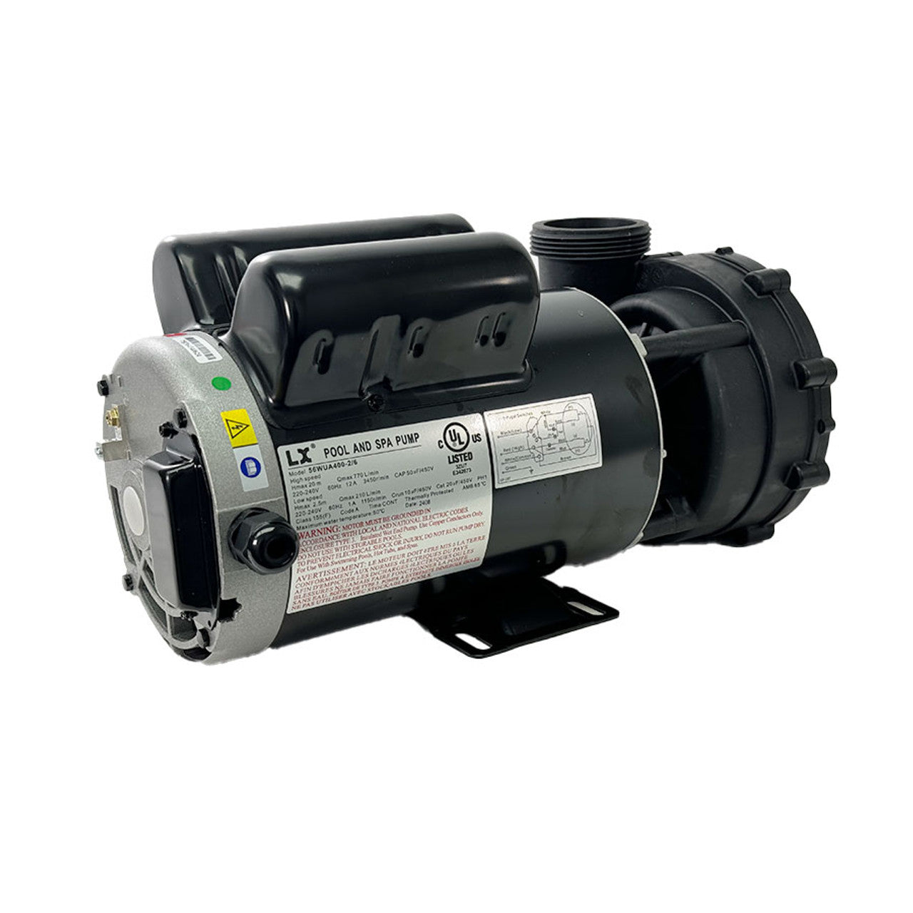 LX WUA400-2/6 Hot Tub Pump – Pool & Hot Tub Depot
