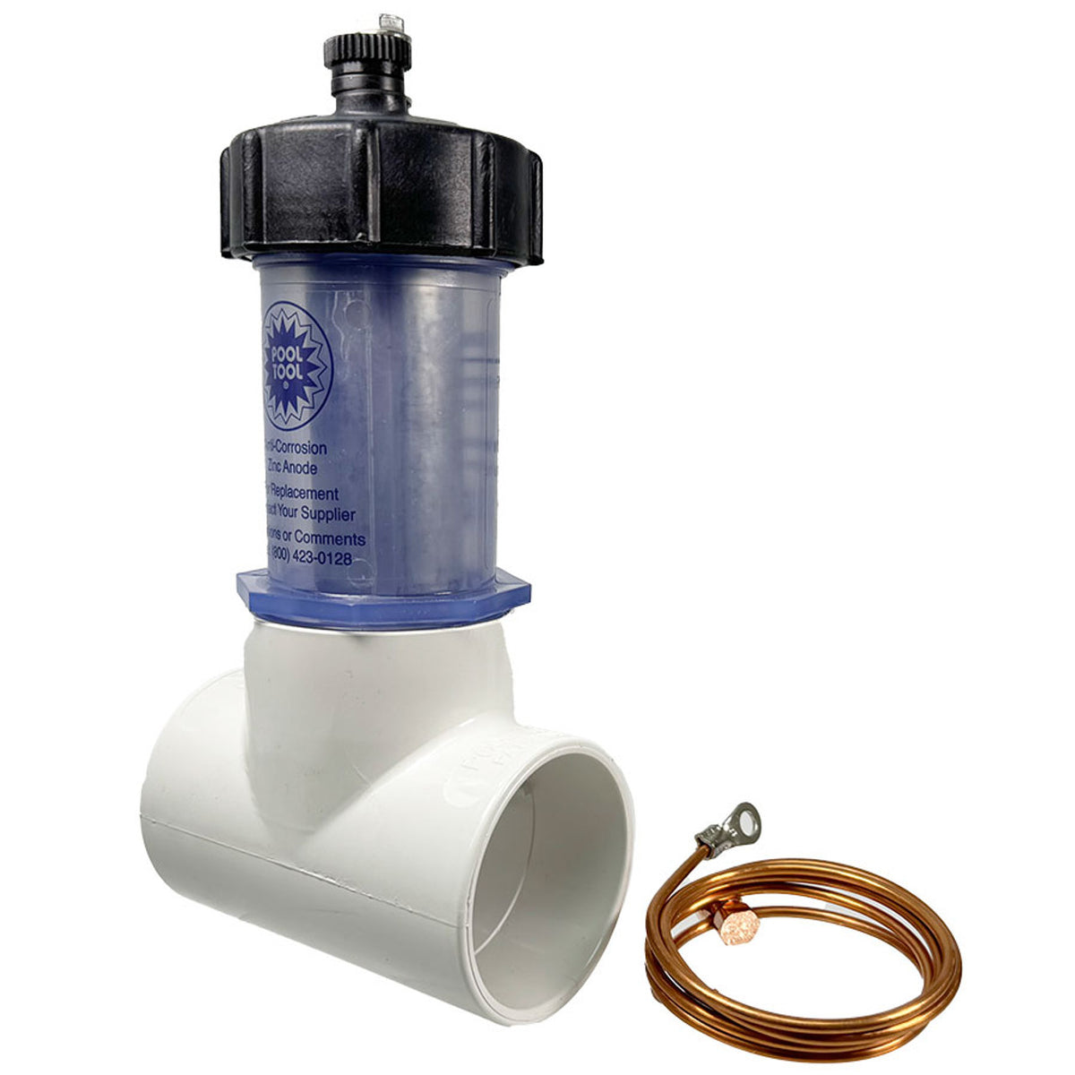 Pool In Line Anode Installed Inline Pool Zinc Anode - 2