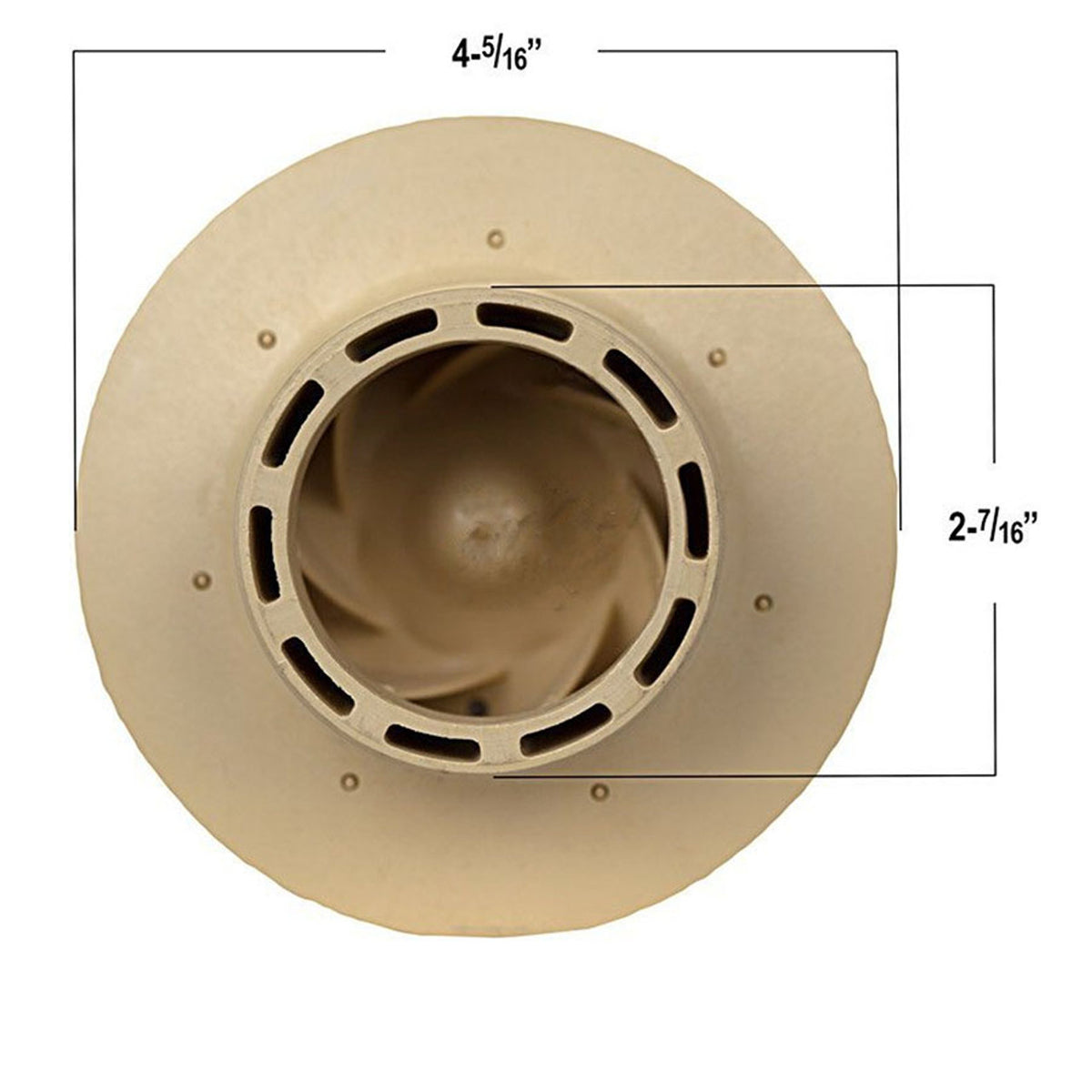 Jacuzzi Sundance LX 56 Frame 2.5HP Impeller