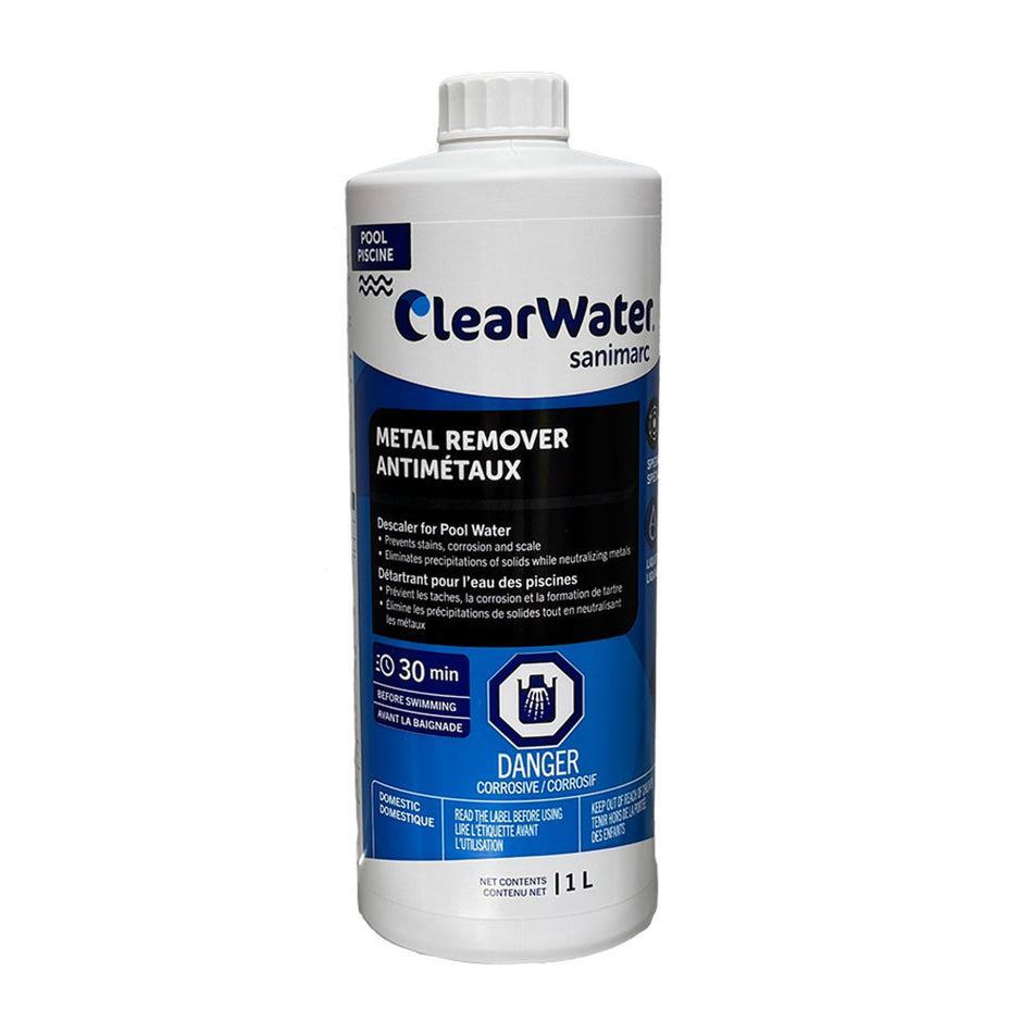 Clearwater Pool - Metal Remover 1L
