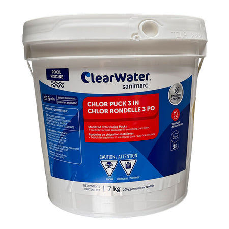 Clearwater Pool - 3" Chlorine Pucks 7kg