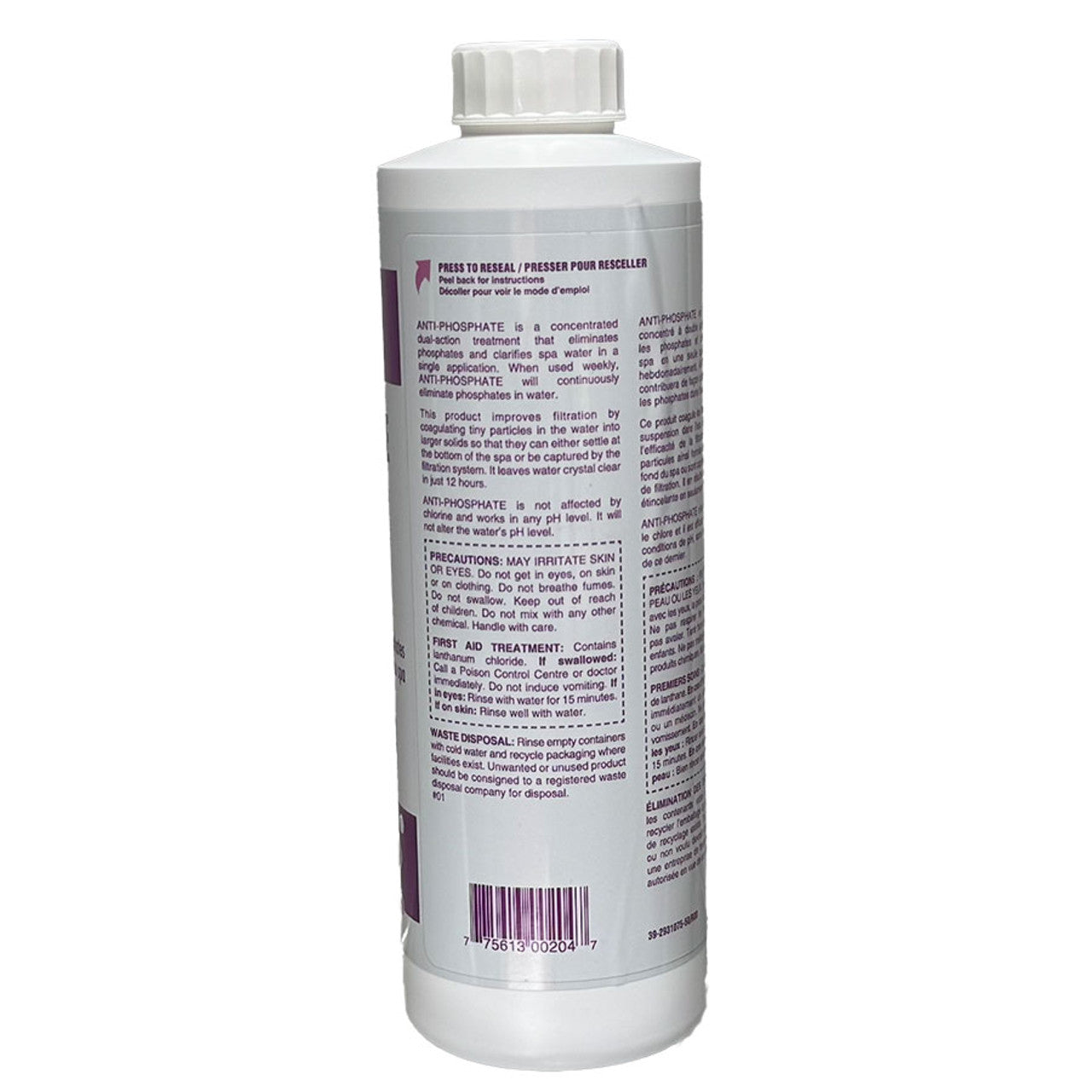 Clearwater Pool Anti Phosphate - 500ml