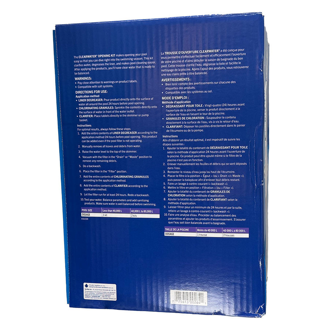 Clear Water Correct Kit