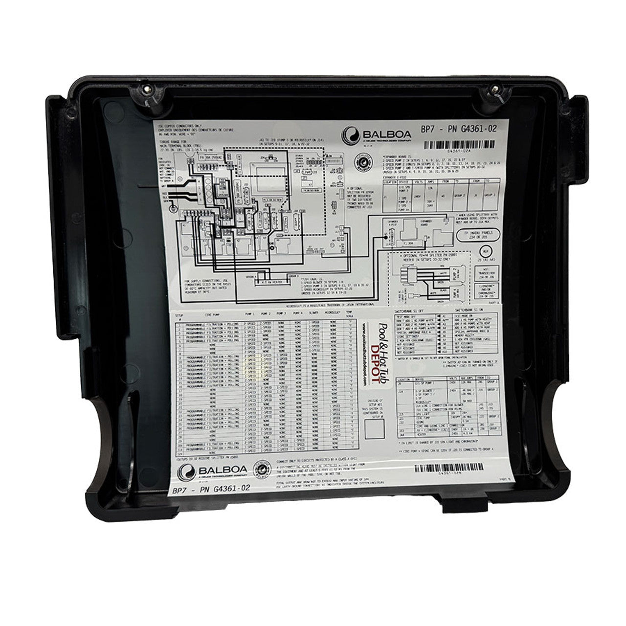 Balboa BP7 replacement spa pack for Canadian Spas BP501 systems