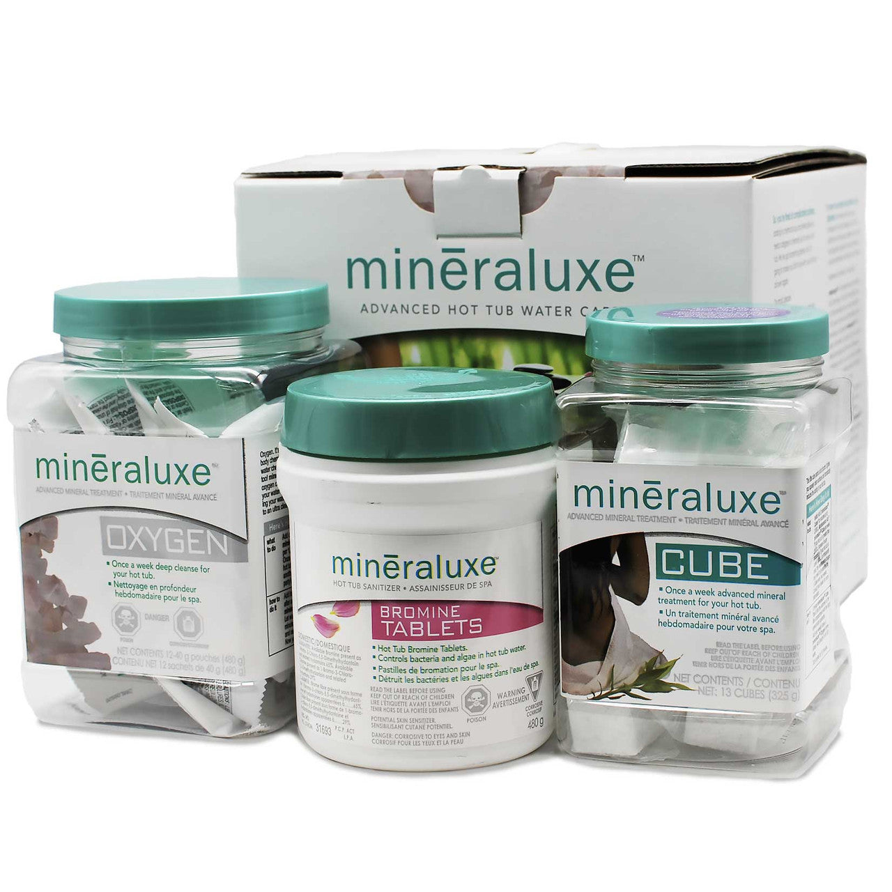 Mineraluxe 12 week bromine tabs kits