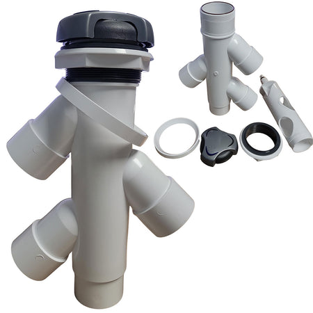 Marquis Diverter Valve, Grey