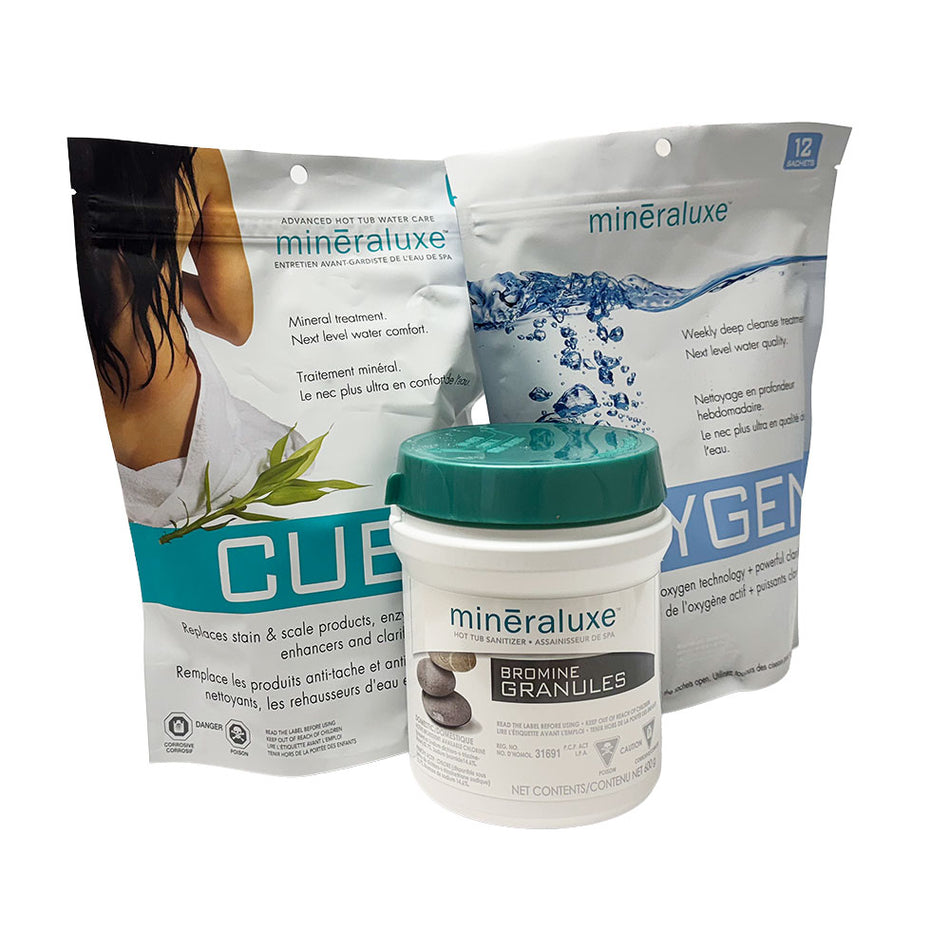 Kit Mineraluxe de 3 mois, granulés de brome