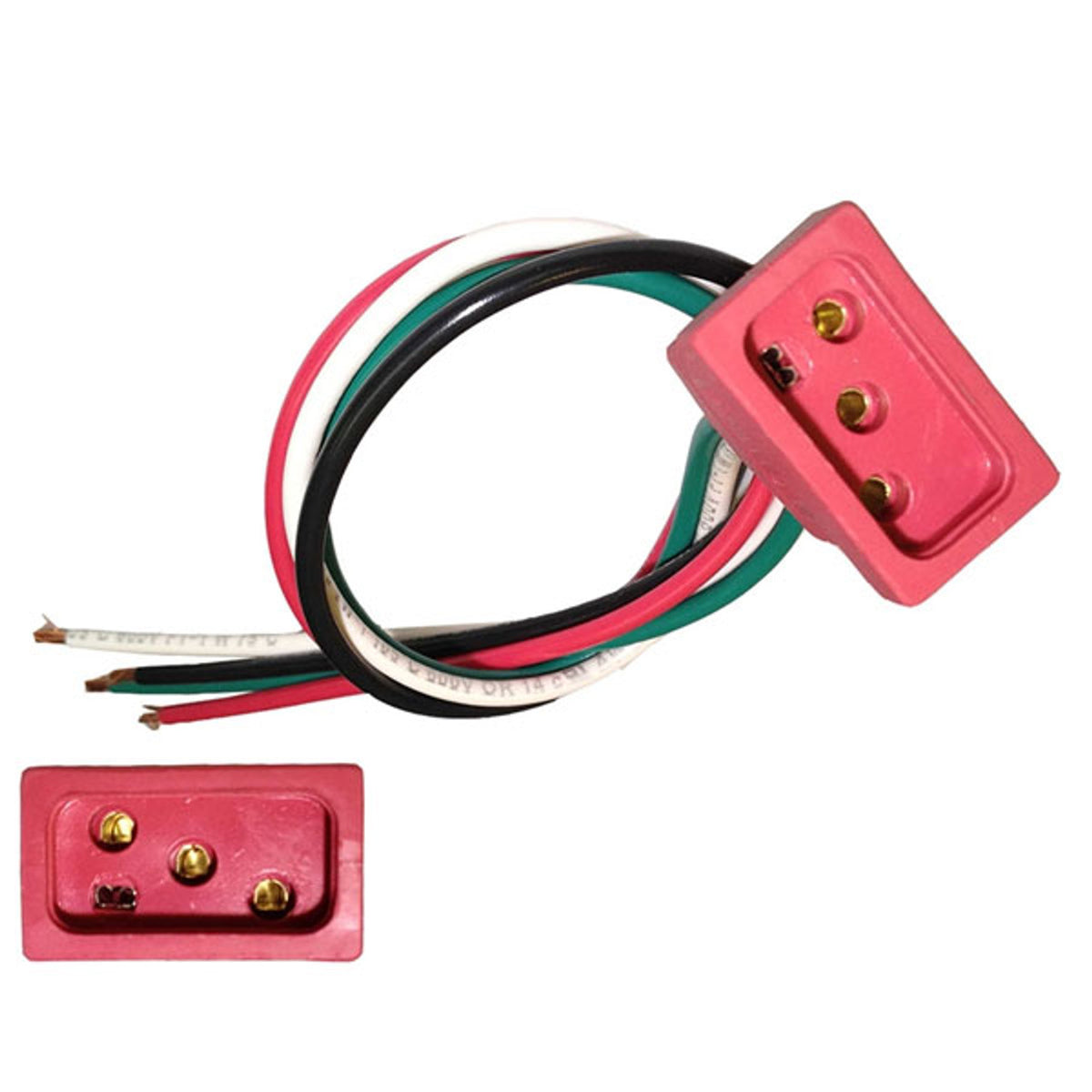 2 Speed, 240 Volt Mini J&J Pump receptacle (RED)