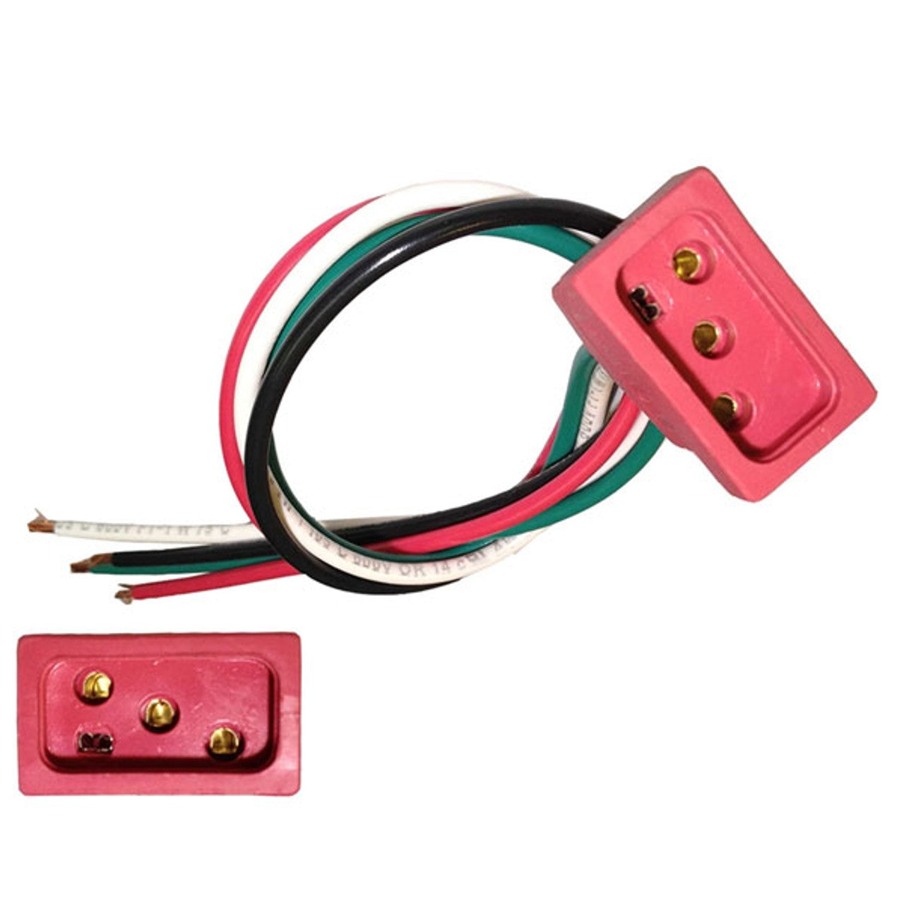 2 Speed, 240 Volt Mini J&J Pump receptacle (RED)