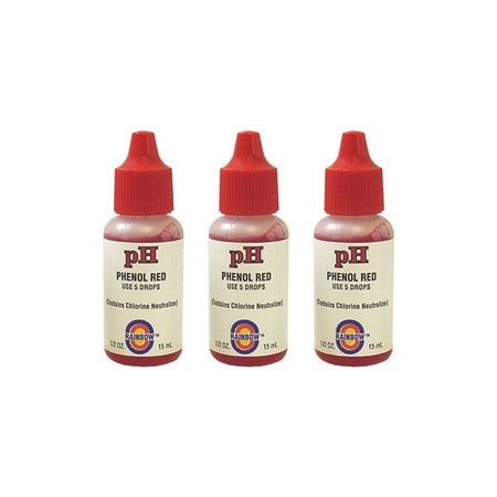 Value Pack - 3x Phenol Red Test Reagent (1/2oz.)