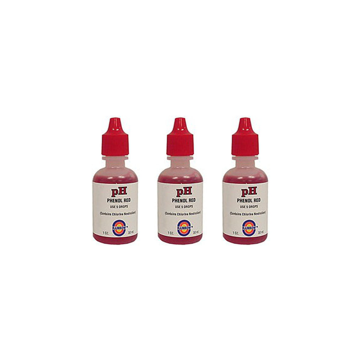 Value Pack - 3x Phenol Red Test Reagent (1oz.)