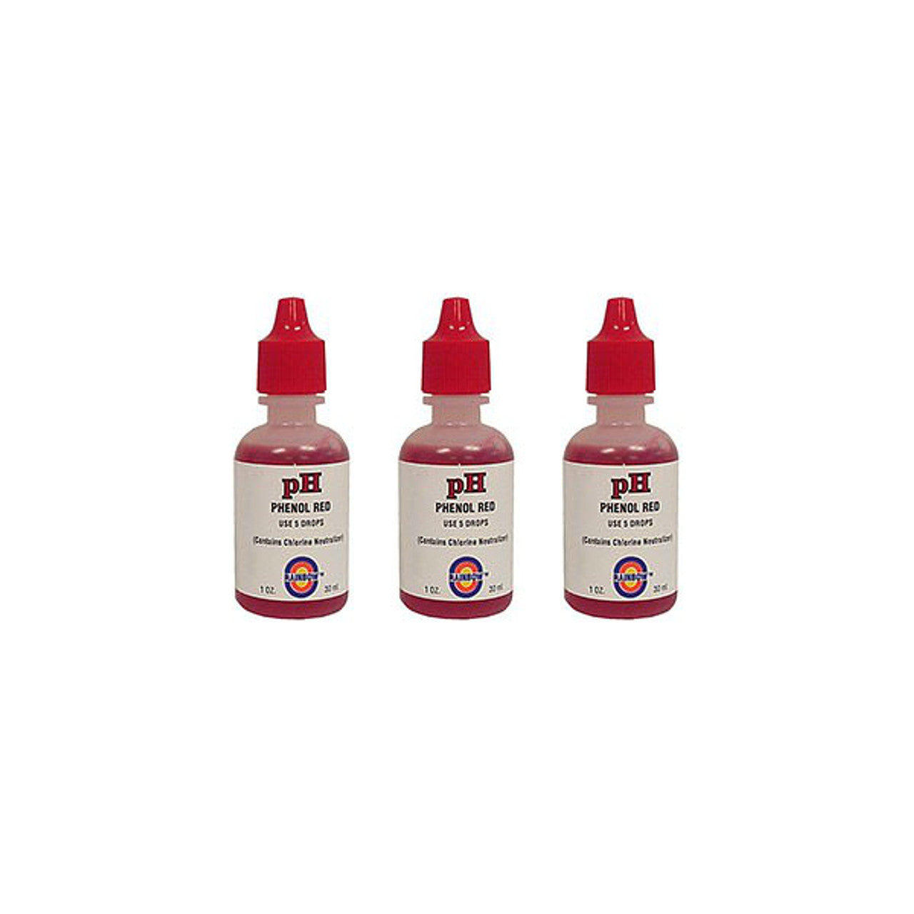 Value Pack - 3x Phenol Red Test Reagent (1oz.)