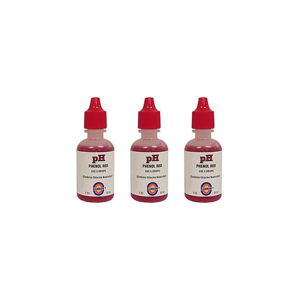 Value Pack - 3x Phenol Red Test Reagent (1oz.)
