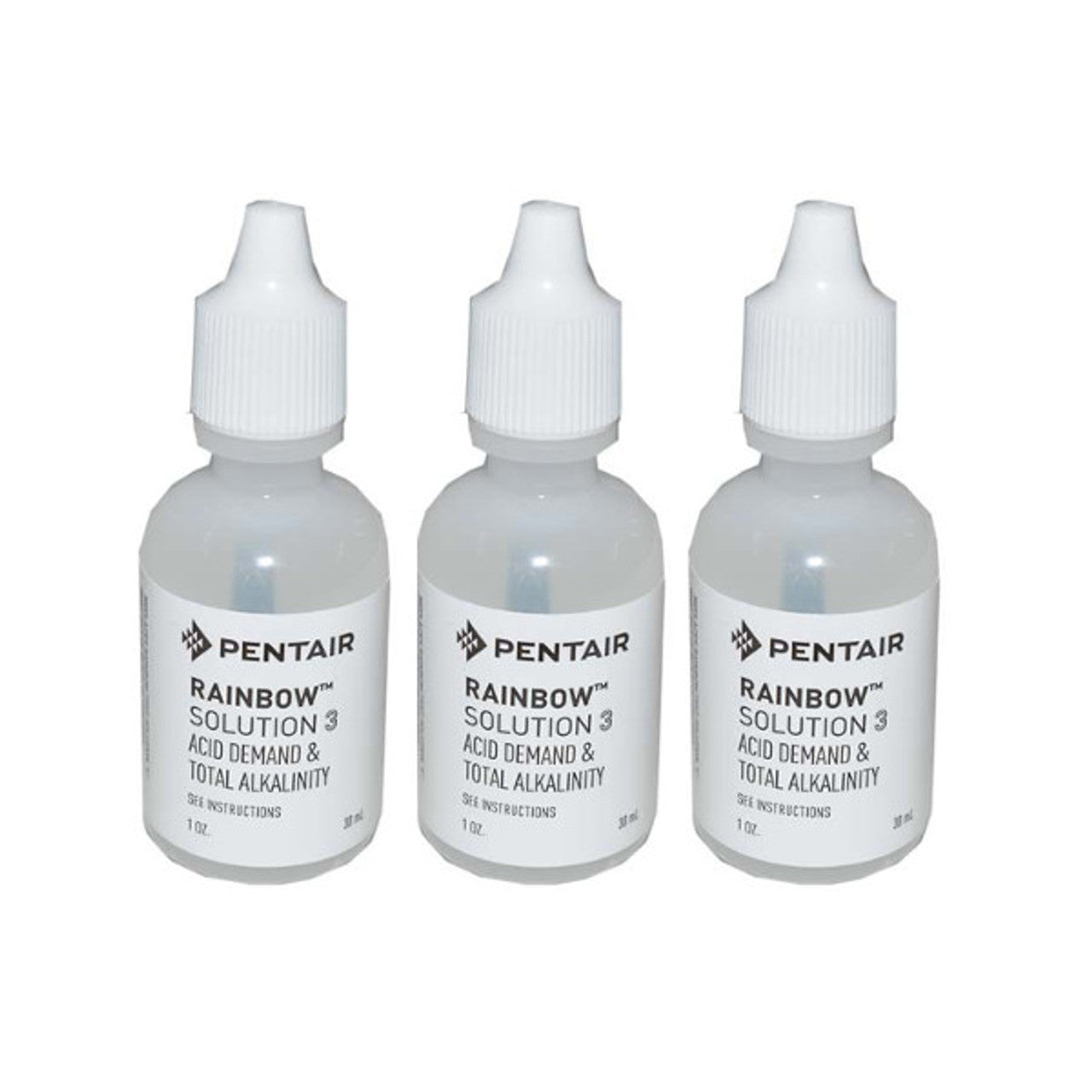 Value Pack - 3x Acid Demand/Alkalinity Test Reagent #3 (1oz.)