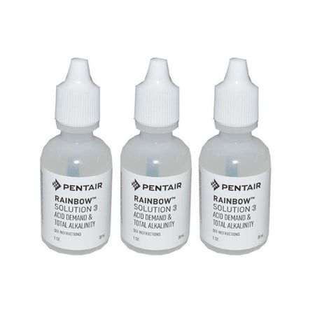 Value Pack - 3x Acid Demand/Alkalinity Test Reagent #3 (1oz.)