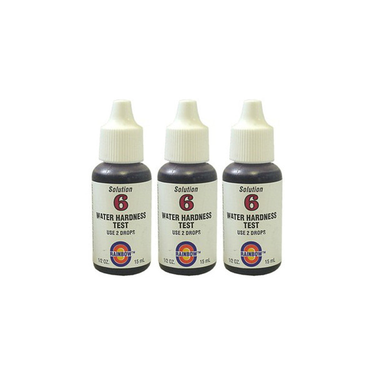 Value Pack - 3x Water Hardness Test Reagent #6 (1/2oz.)